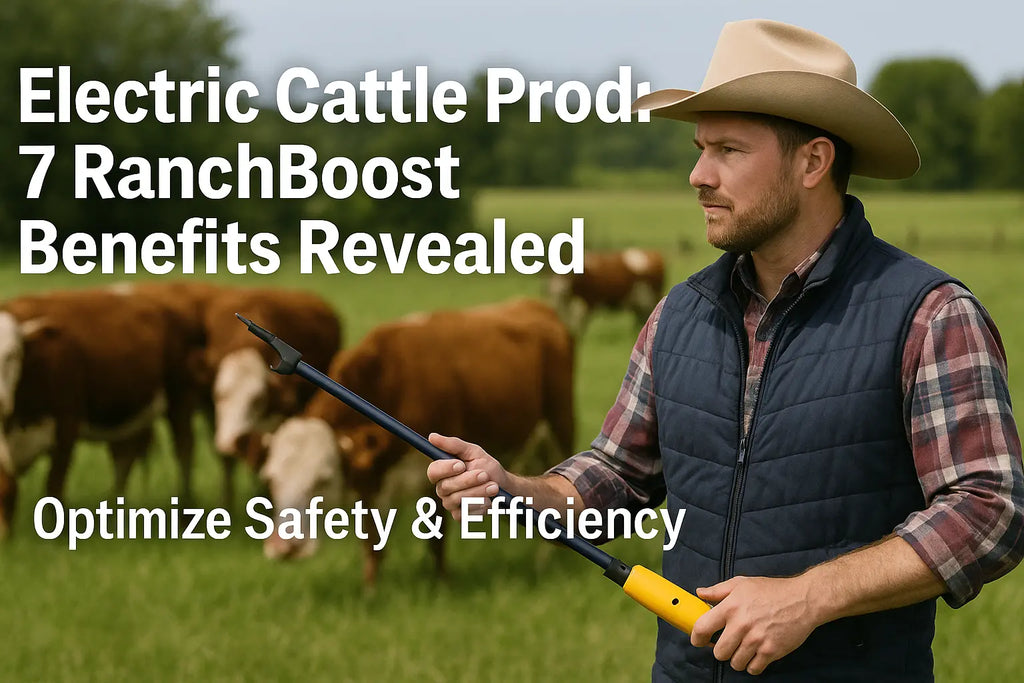 Electric Cattle Prod: 7 RanchBoost Benefits Revealed